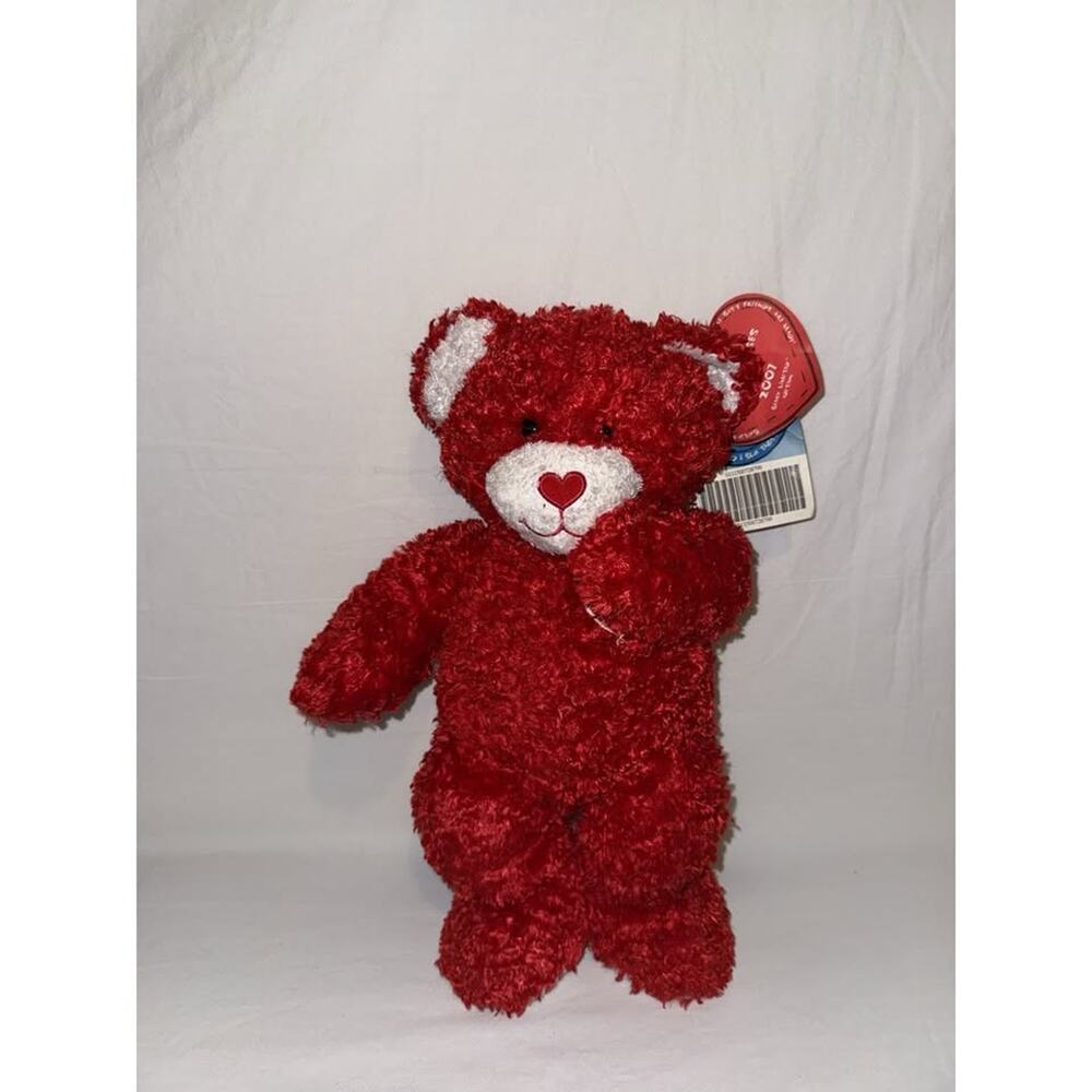 BUILD A BEAR Sweet Hugs And Kisses Plush Teddy Bear Love Teddy Valentine